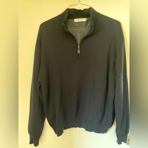 Black Fairway & Greene Wool Sweater, size large.